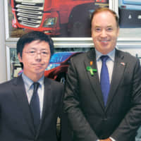 Eric Van Vliet, CEO and President of the Board and Toru Tanigami, Board Member of Hitachi Capital Polska