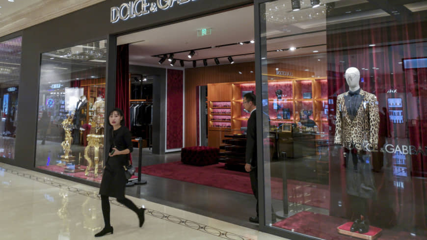 Chinese e-commerce sites Dolce & Gabbana products following backlash over 'racist' advertising campaign The Japan Times