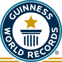 The logo recognized by the Guinness World Records
