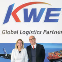 Anita Koulis, Commercial Director and Rolf Moor, Managing Director of KWE Switzerland