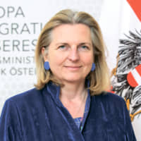 Karin KneisslAustrian Minister of Europe Integration and Foreign Affairs | © MINISTRY OF FOREIGN AFFAIRS