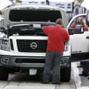 Ttechnicians make final inspections to vehicles on the assembly line at the Nissan Canton Assembly Plant, in Canton, Mississippi, last March. Nissan Motor Co. announced Thursday that it's cutting up to 700 contract workers at its Mississippi assembly plant, citing slowing sales for vans and Titan pickup trucks that it makes there.