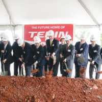 Teijin Limited breaks ground on its new facility in June 2018.