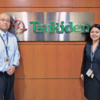 Jiro Hanzawa, Chairman and Maria Cecilia Anson, President of Tsukiden | © SMS