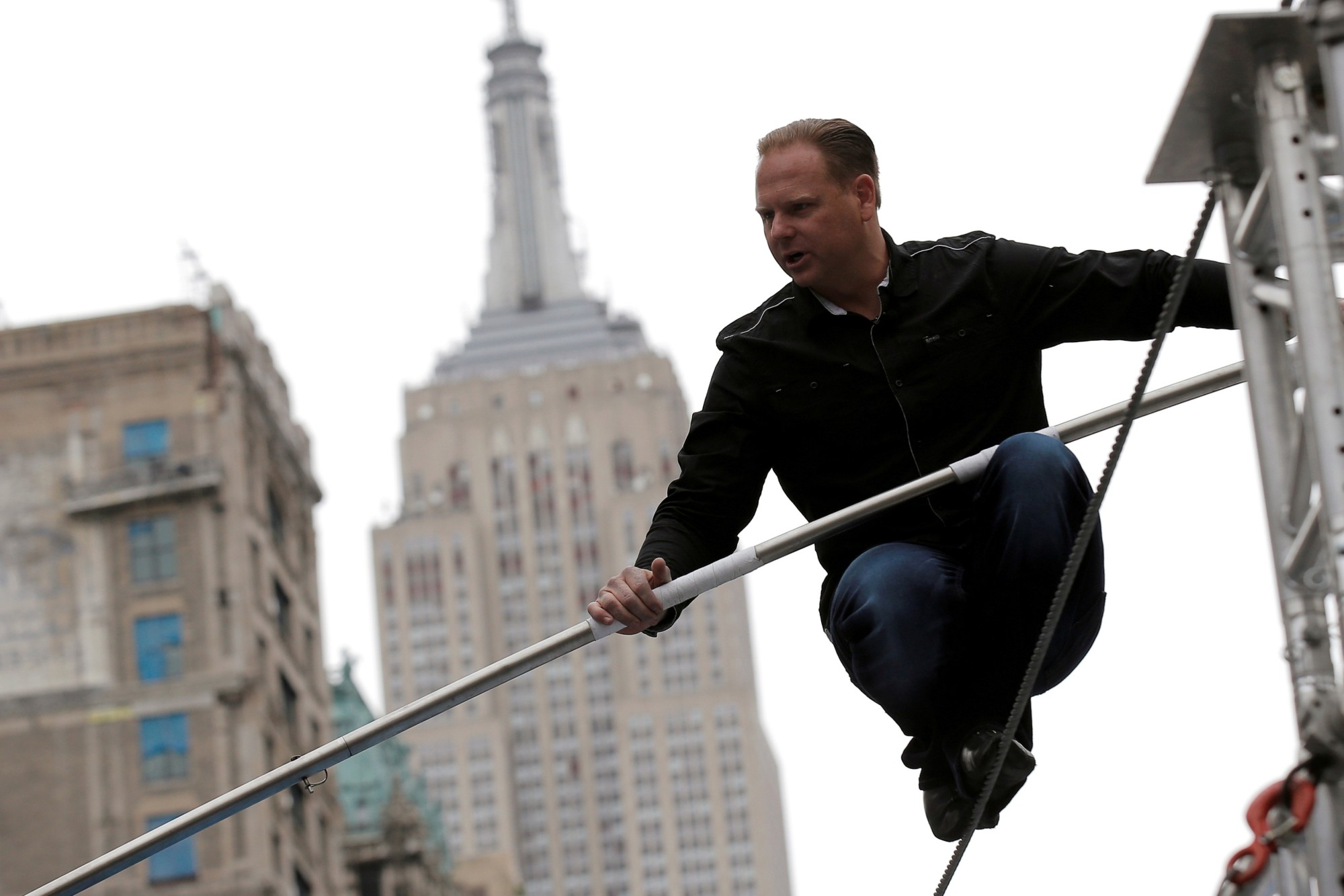 Highlining ник Валленда