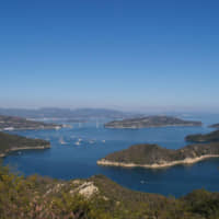 The Seto Inland Sea is west of Osaka and Kyoto.