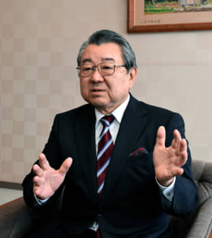 Chuo University President Tadahiko Fukuhara | YOSHIAKI MIURA