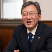 Doshisha University President Takashi Matsuoka | ROBERT GILHOOLY