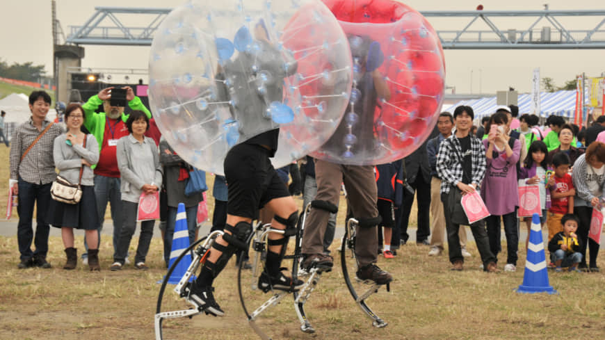 The Superhuman Sports Project at KMD aims to remove barriers caused by age and physical and cognitive abilities. | KEIO UNIVERSITY