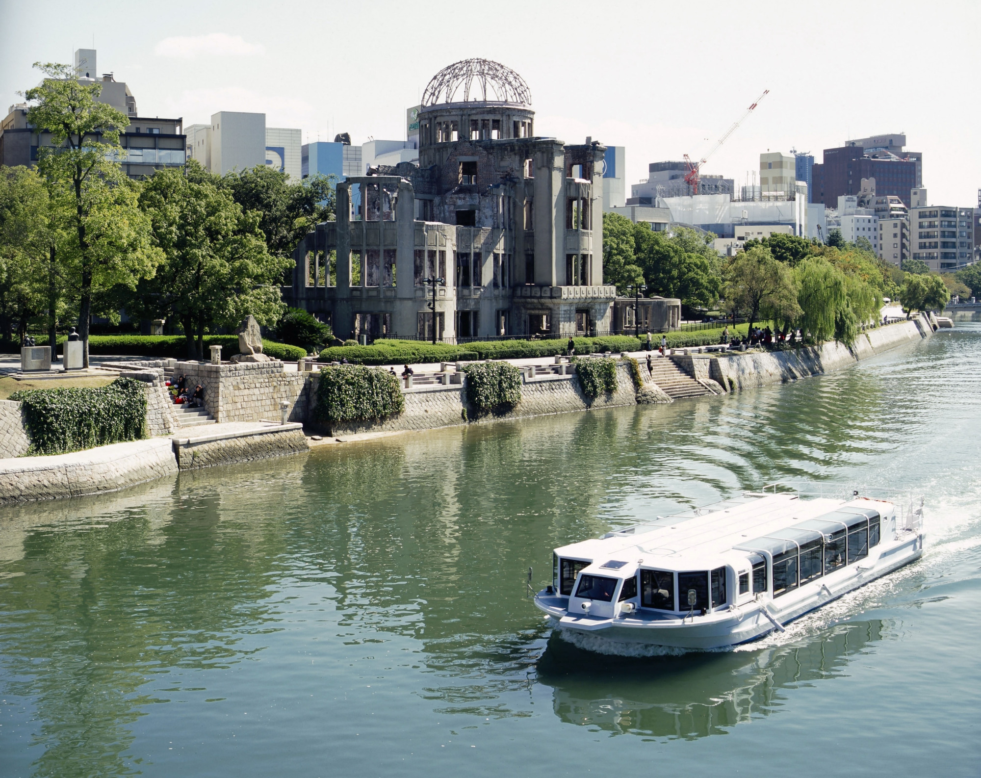 The Atomic Bomb Dome in the city of Hiroshima | HIROSHIMA PREFECTURE