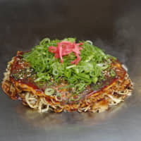 Savory okonomiyaki Japanese pancake | HIROSHIMA PREFECTURE