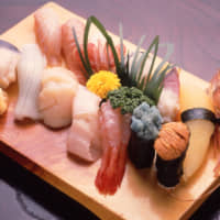 Fresh seafood is abundant in Hokkaido.