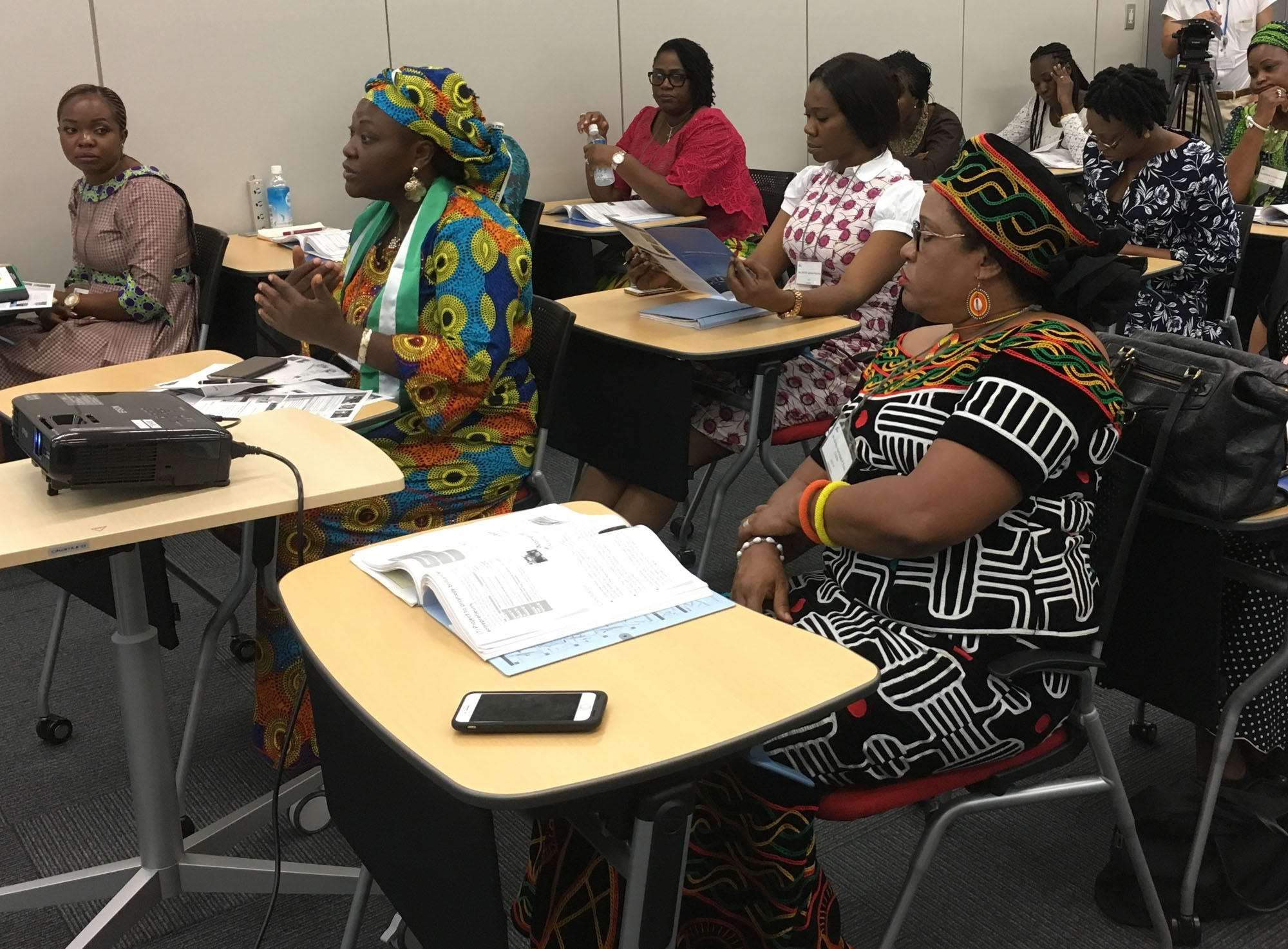 Female entrepreneurs from Africa participate in the Japan-Africa Business Women Exchange Program. | CITY OF YOKOHAMA