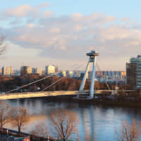 Traversing the Danube, the Bridge of the Slovak National Uprising in the capital Bratislava is among Slovakia’s most iconic structures. Called the UFO Bridge by locals, it is the world’s longest bridge with one pylon and one cable-stayed plane. | GMI POST