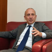 Italian Ambassador to Japan Giorgio Starace | YOSHIAKI MIURA