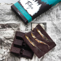 Taiga Chocolate’s Dark Chocolate with Smelt Fish