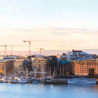 20386426 - panorama aerial cityscape of oslo harbour sunset norway | © 123RF.COM/VICHAYA KIATYING-ANGSULEE