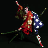 Bando Kamezo performs a scene from 'Sugawara Denju Tenarai Kagami.'   | NORIO KIDERA