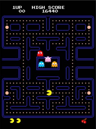Namco sold more than 400,000 Pac-Man arcade cabinets worldwide by 1982. The game was originally called PuckMan, before its American distributor decided that such a name could be problematic. | PAC-MAN™ &AMP; © BANDAI NAMCO ENTERTAINMENT INC.