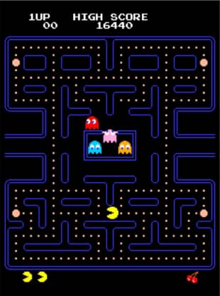 Namco sold more than 400,000 Pac-Man arcade cabinets worldwide by 1982. The game was originally called PuckMan, before its American distributor decided that such a name could be problematic. | PAC-MAN™ & © BANDAI NAMCO ENTERTAINMENT INC.