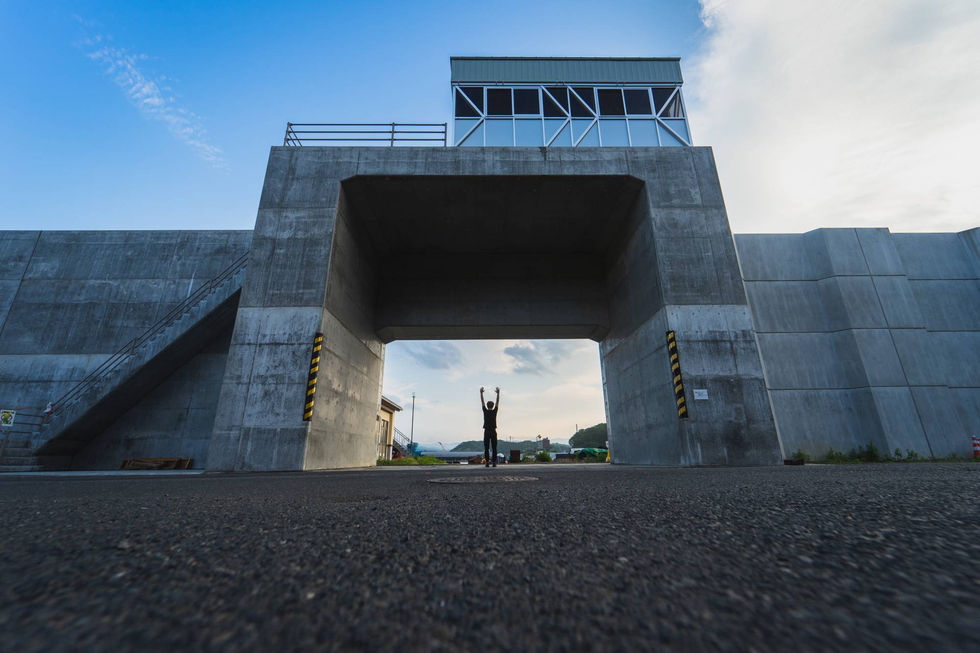 Japan tsunami sea wall