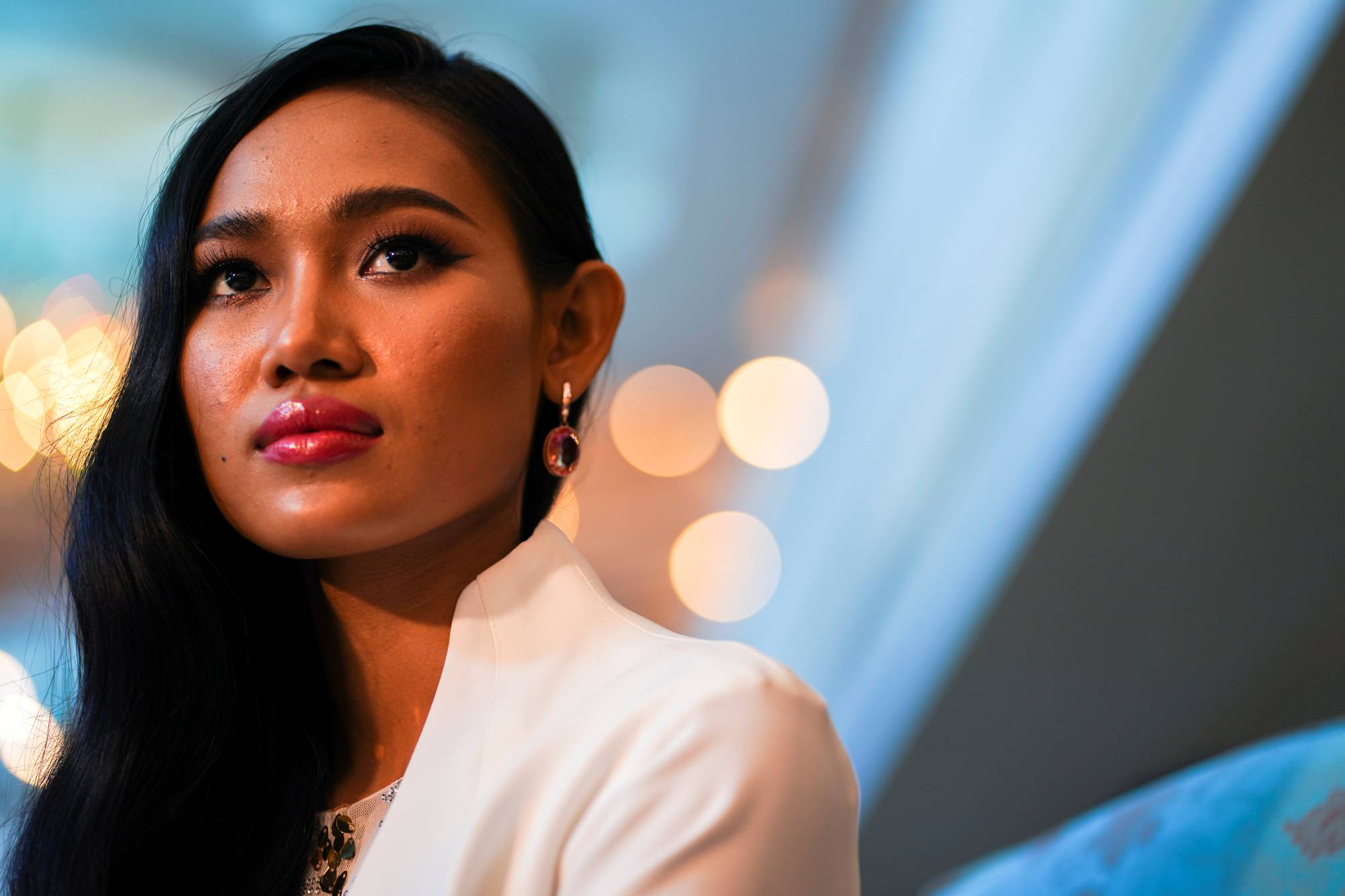 REUTERSBeauty queen takes Myanmars democratic