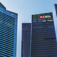 DBS headquarters in Marina Bay, Singapore