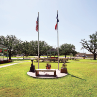 Hempstead is a community-minded town with big-city benefits and an ideal location for many Japan-based companies. Pictured above is Gazebo Park in downtown Hempstead. | © HEMPSTEAD EDC