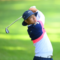 Naoto Nakanishi uses an Epon golf club during the
third round of the ZOZO Championship 
on Oct. 23. | JAPAN GOLF TOUR ORGANIZATION