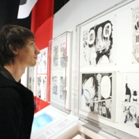 A manga exhibition at the British Museum in 2019 drew about 180,000 attendees during its three-month run, setting a museum record for special exhibitions. | KYODO