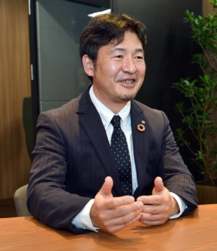 Seiji Watanabe, mayor of the town of Oguni, Kumamoto Prefecture | YOSHIAKI MIURA