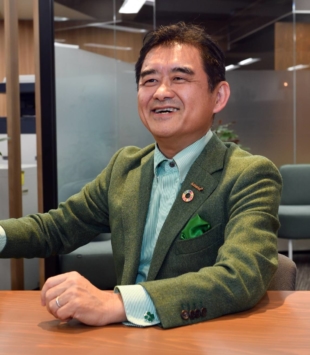 Pina Hirano, president and CEO of Asteria | YOSHIAKI MIURA
