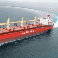 After seven years of time charter from Japanese owners, the handysize bulk carrier Eva Bulker, built at Naikai Zosen Corp., was taken over in early March 2022 and is now fully owned by Lauritzen Bulkers. | © LAURITZEN BULKERS