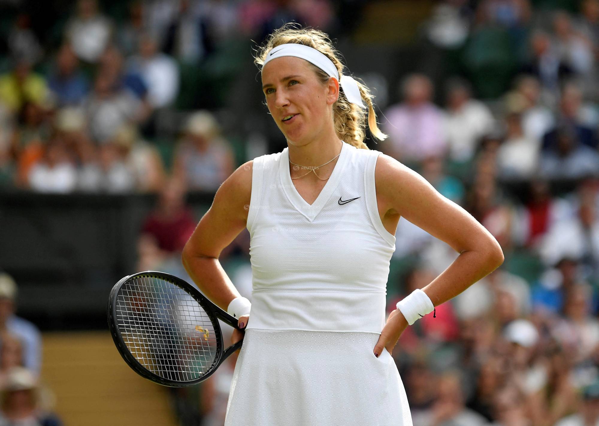 Belarusian Victoria Azarenka says Wimbledon ban 'does not make sense' | The  Japan Times