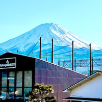 Mount Fuji serves as a beautiful backdrop to Fujikawaguchiko Masjid, a mosque that opened in 2020.  | JHCPO