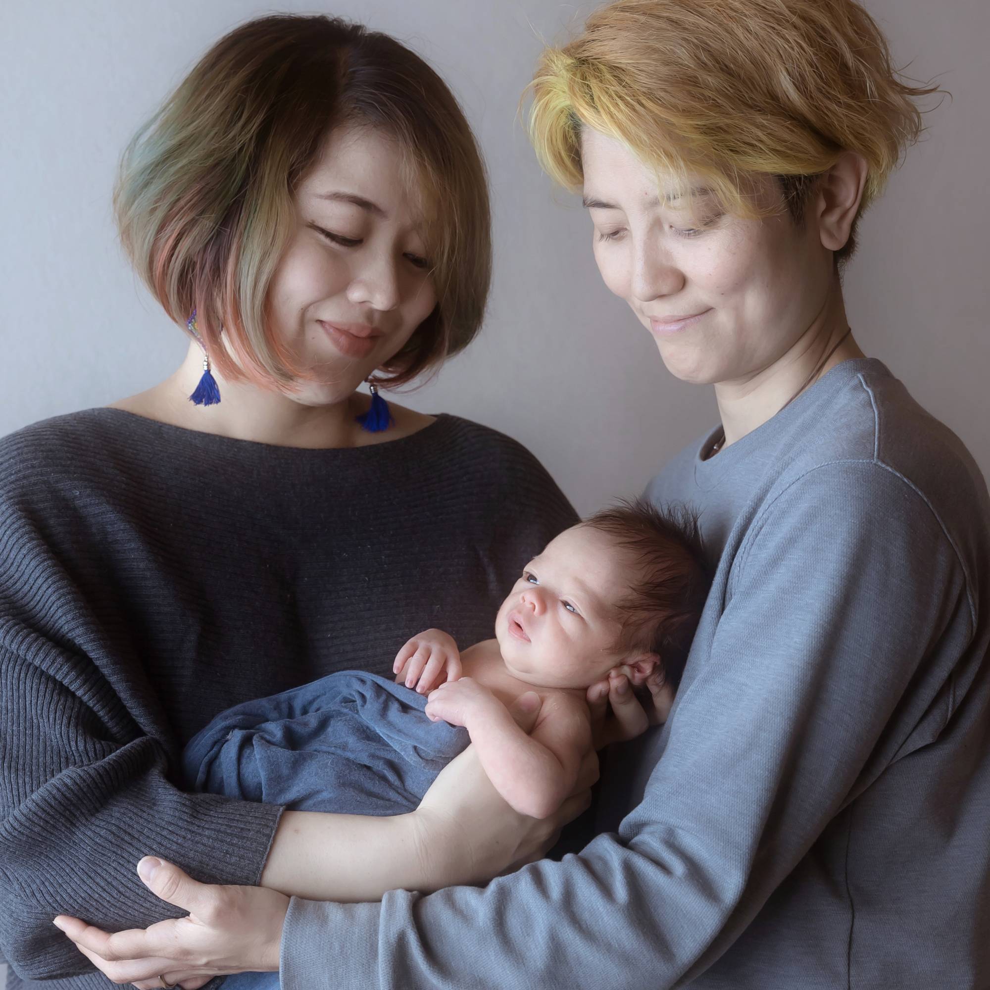 Japanese Lesbian Mother