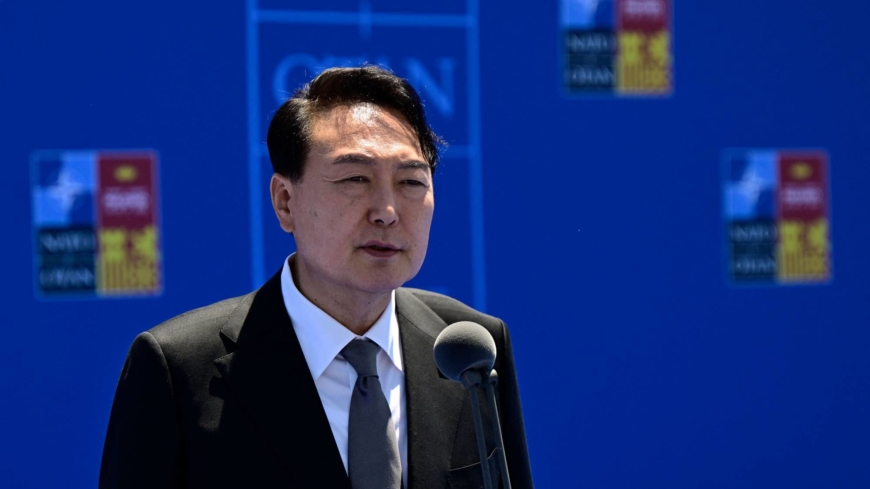 Japan, South Korea and U.S. hold first three-way summit since 2017