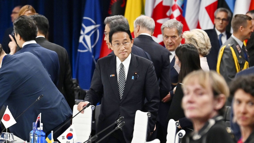 Kishida seeks major upgrade of NATO partnership after Russia’s war