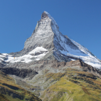 The Matterhorn in Zermatt, Switzerland