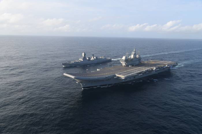 The Indian Navy's first indigenously designed and built aircraft carrier — the future INS Vikrant | INDIAN NAVY