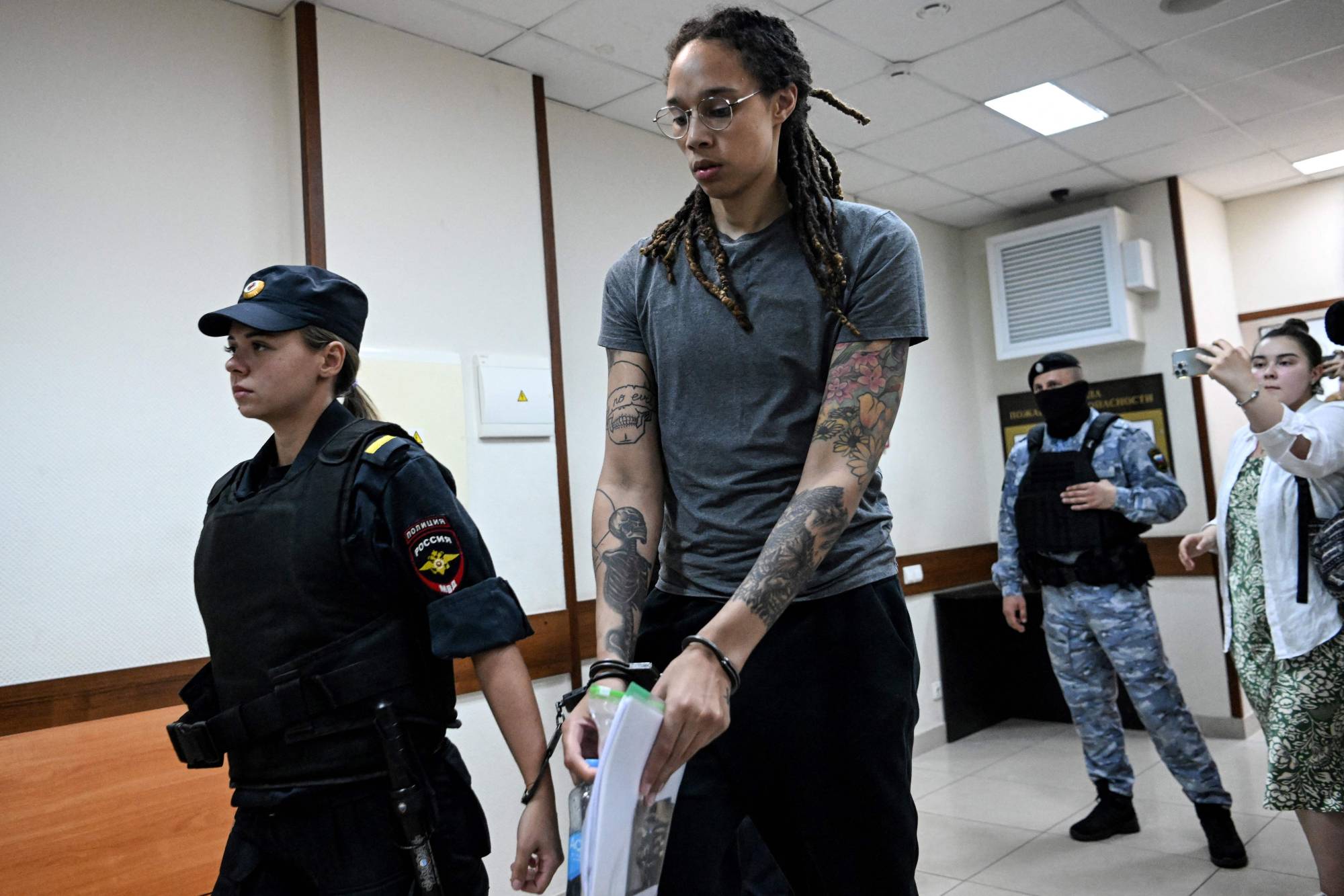 Brittney Griner receives nine-year prison sentence in Russia | The Japan  Times