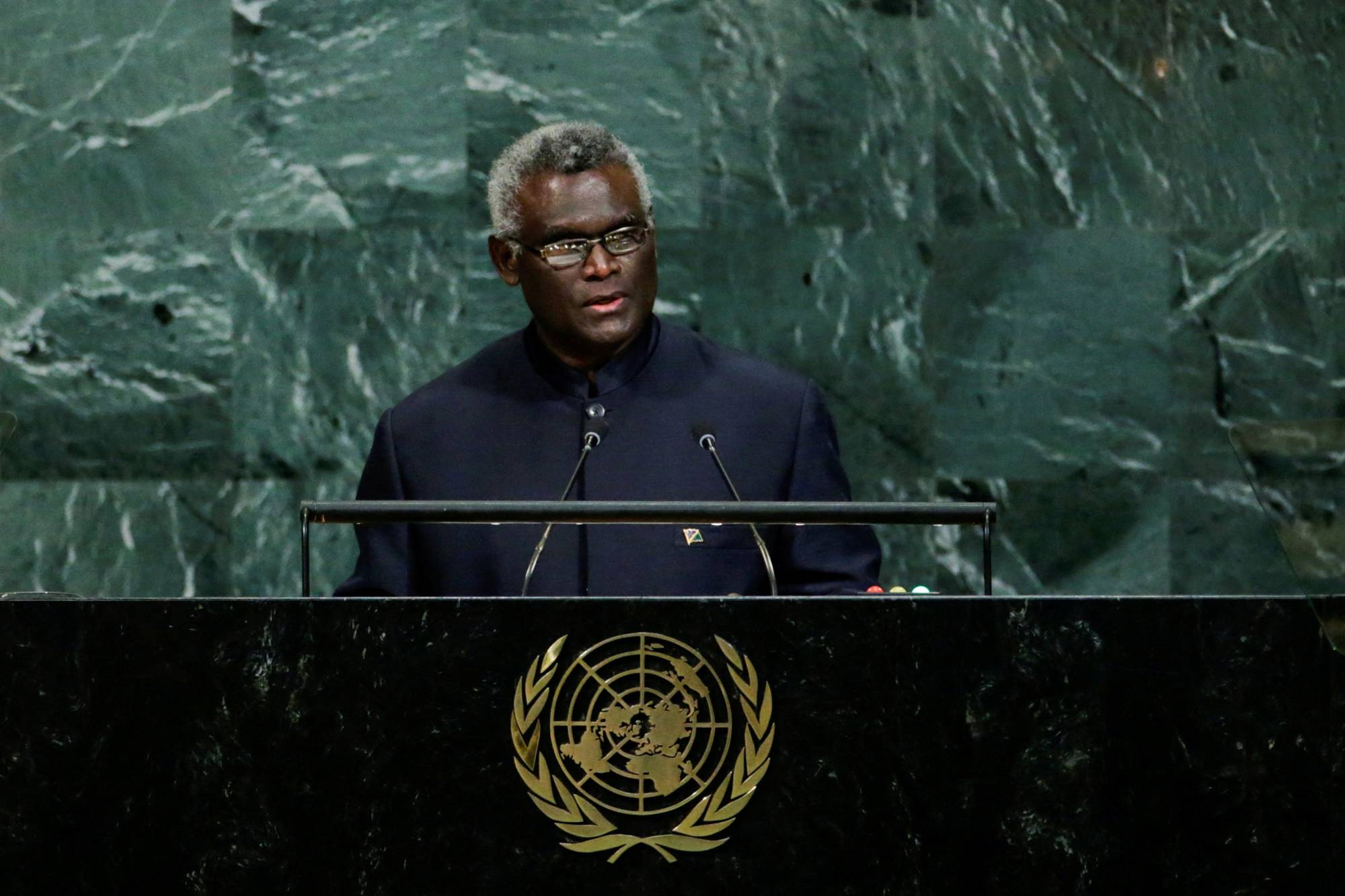 Solomon Islands Prime Minister Manasseh Sogavare | REUTERS