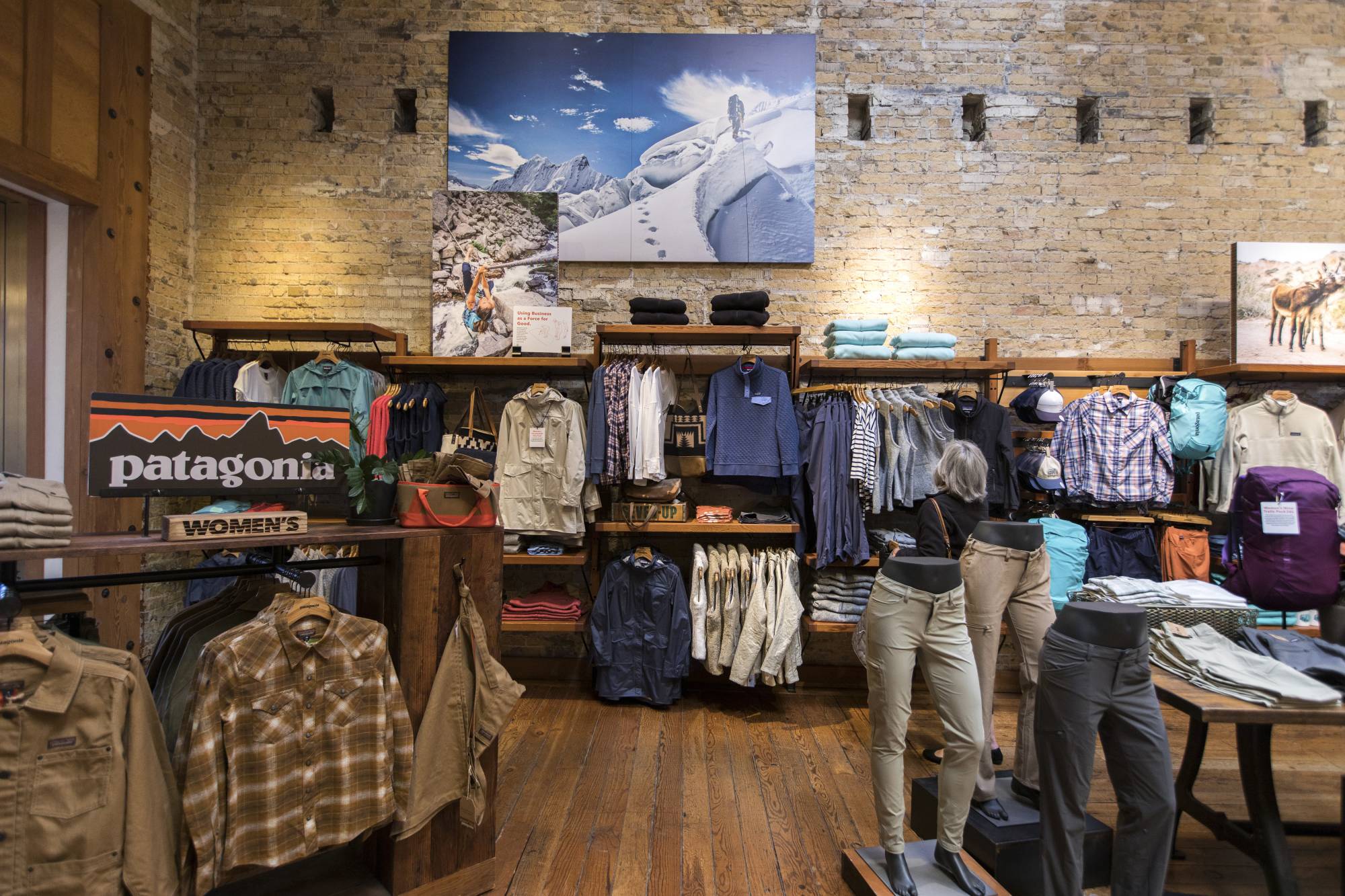 A Patagonia store on the company’s campus in Ventura, California, in April 2018 | LAURE JOLIET / THE NEW YORK TIMES