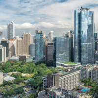 The iconic Makati CBD, the first central business district in the Philippines, epitomizes life, work and play with its developments, events and greenery.