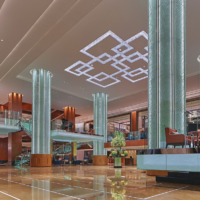 The lobby of the Grand Hyatt Manila | © FEDERAL LAND