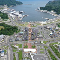 Ohba received a Good Design Award in 2018 for its restoration work in front of disaster-hit Onagawa Station in Miyagi Prefecture.