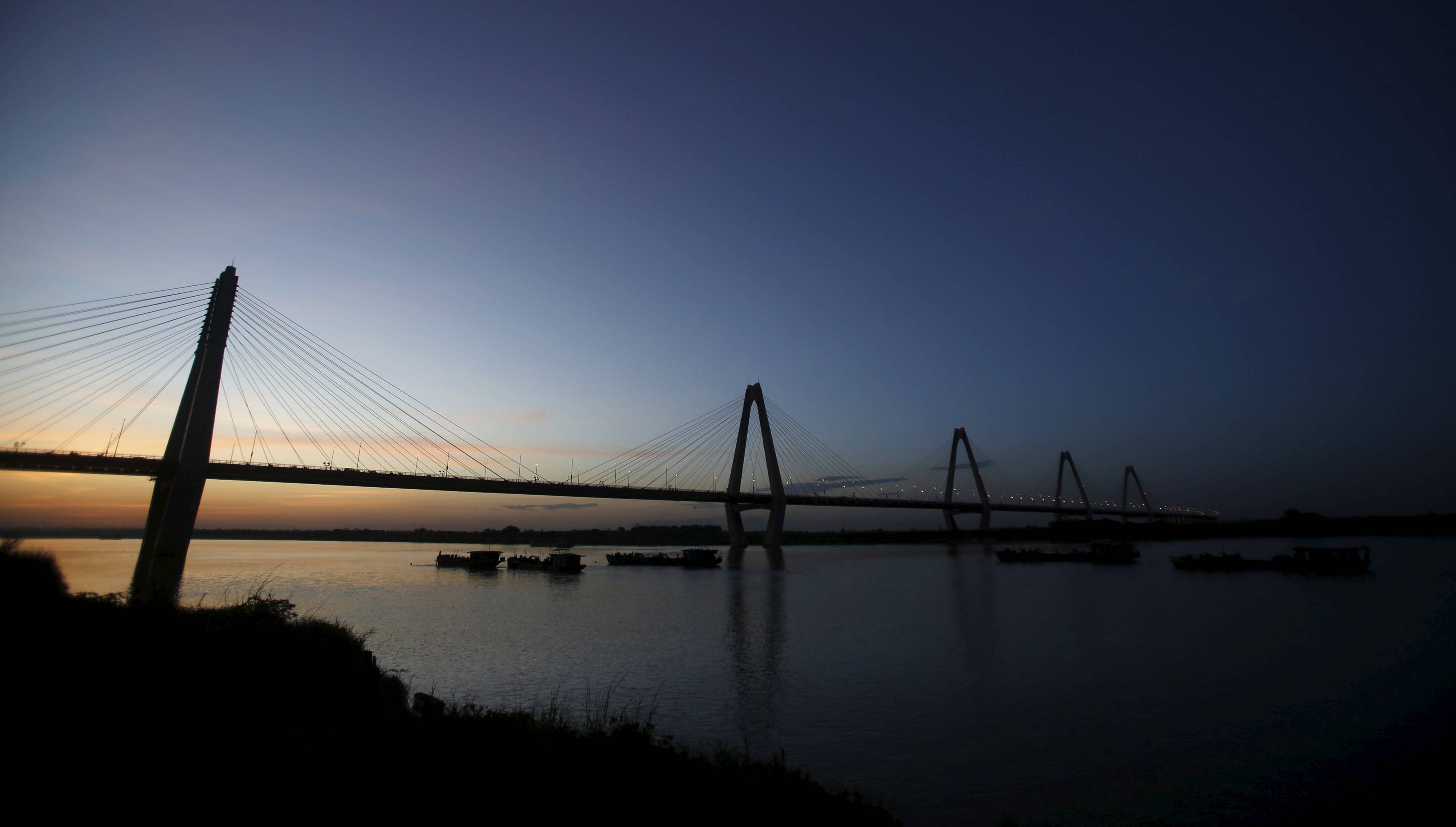 The Nhat Tan Bridge in Hanoi in June 2015 | REUTERS