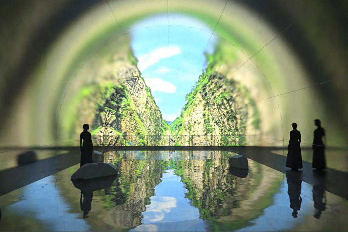 Tunnel of Light at Kiyotsu Gorge | MA YANSONG, MAD ARCHITECTS