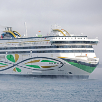 Tallink Silja’s new flagship, the fast ferry MyStar, started operating on the Helsinki-Tallinn route on Dec. 13, 2022, connecting the cities in two hours.