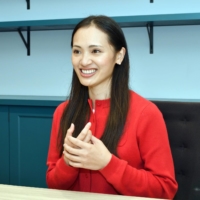 Akemi Tsunagawa, the founder of Bespoke Inc., is interviewed by The Japan Times. | YOSHIAKI MIURA